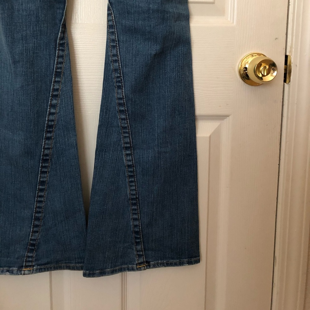 Y2K True Religion Low Rise Distressed Ripped Jeans - Picture 3 of 6